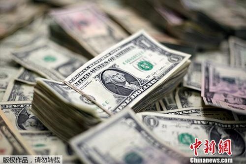 圖二 資料圖：美元紙幣。