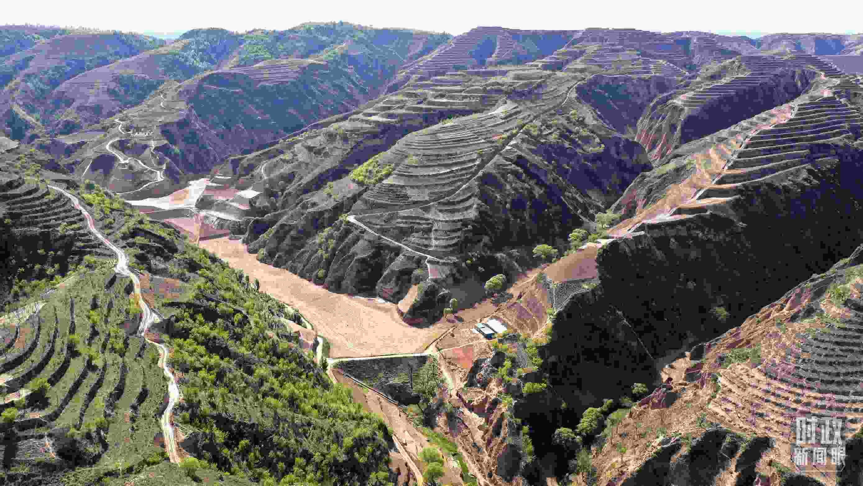 △陜西高原地貌。（圖／視覺中國）