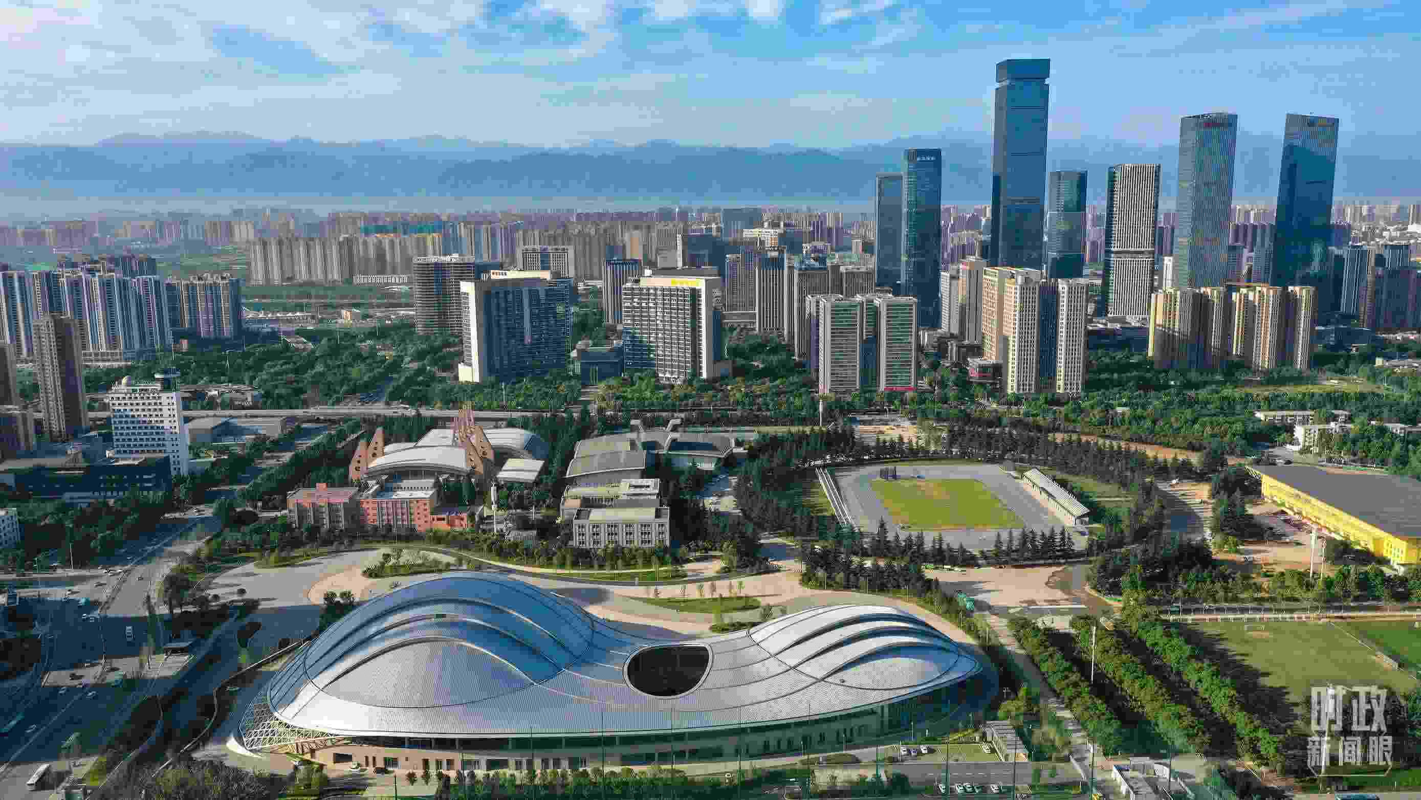 △西安高新區(qū)。（圖／視覺中國）