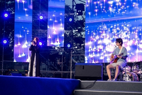 歌會(huì)現(xiàn)場。人民網(wǎng)記者 翁奇羽攝