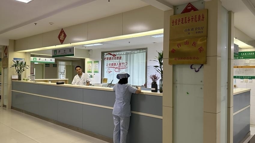 平原縣第一人民醫(yī)院住院部脊柱關(guān)節(jié)外科、手足外科病區(qū)。人民網(wǎng) 喬姝攝