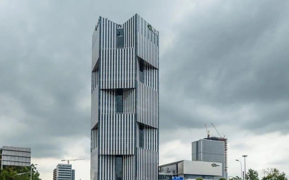 上海浦東新區(qū)，金磚國家新開發(fā)銀行總部大樓。