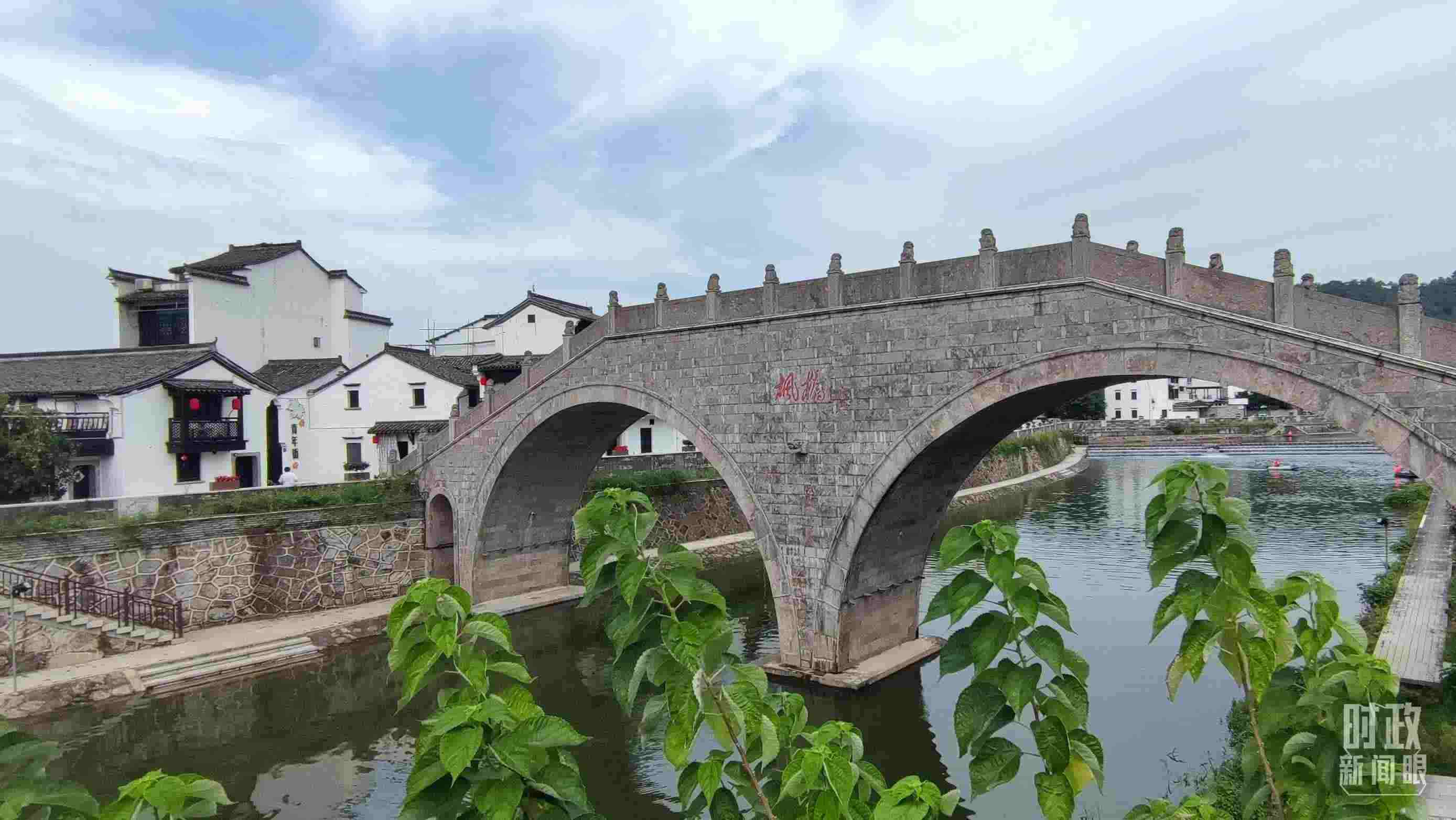 △楓橋古鎮(zhèn)。（總臺央視記者耿小龍拍攝）