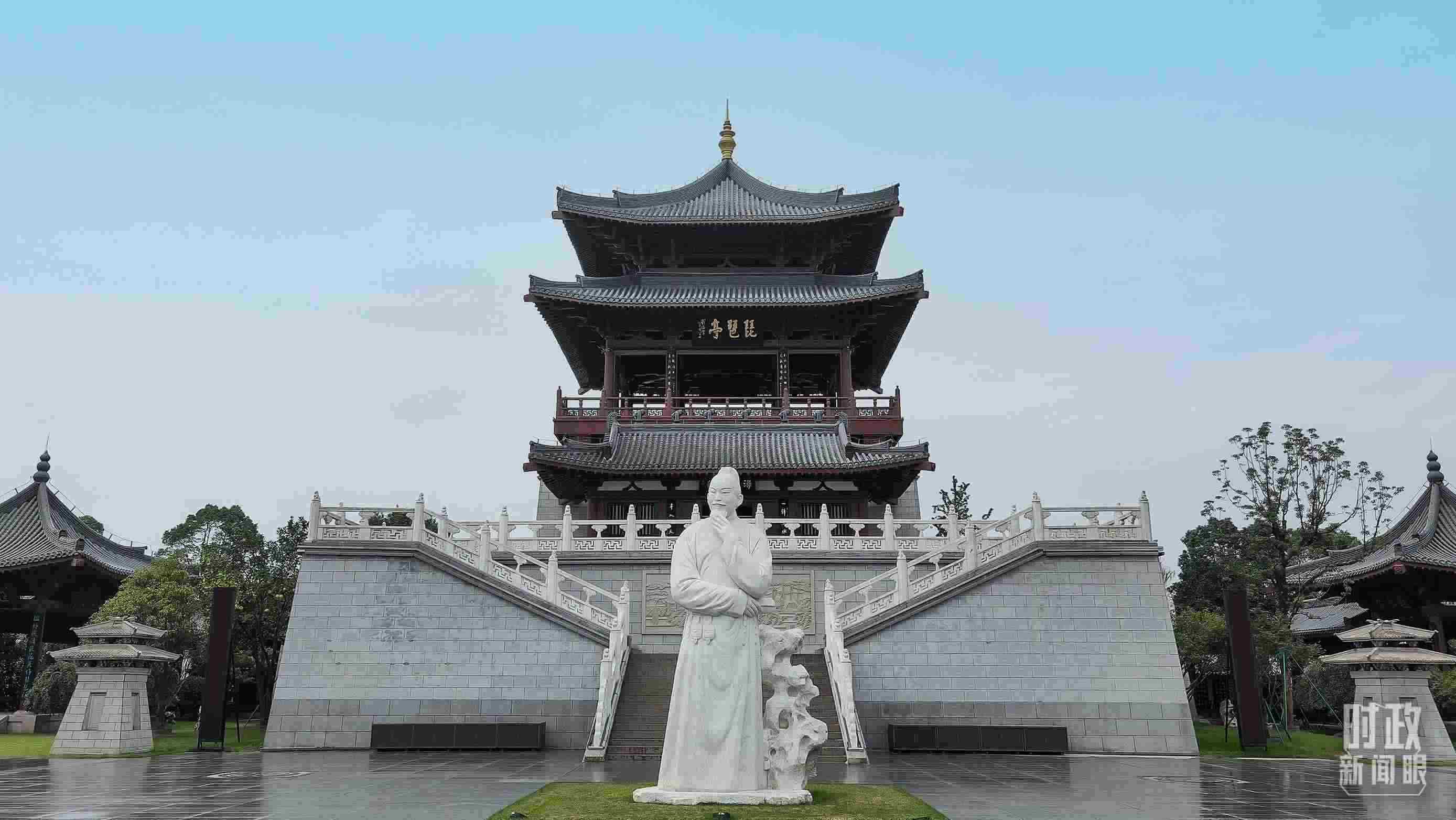 △琵琶亭。（總臺(tái)央視記者程鋮拍攝）