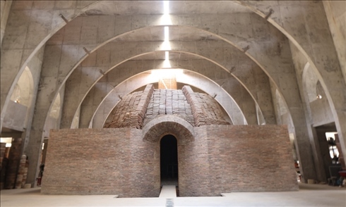 ↑ 景德鎮(zhèn)一處柴窯。（2020年7月13日攝）