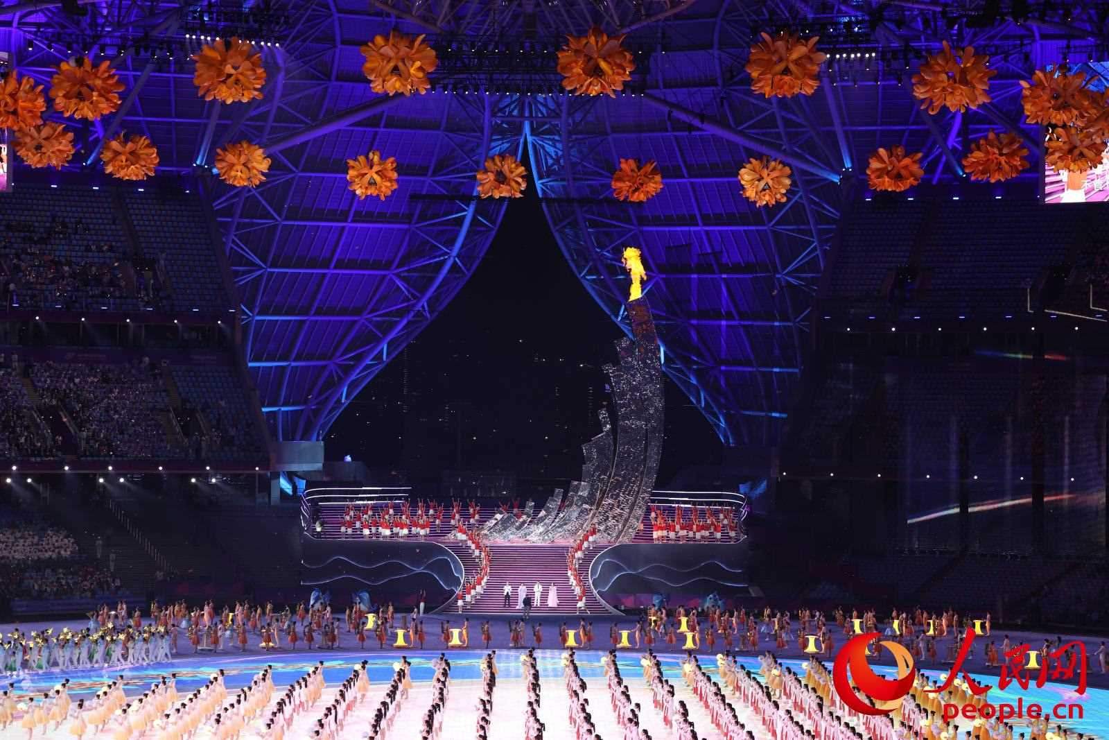 開幕式現(xiàn)場(chǎng)。人民網(wǎng) 周靜圓攝