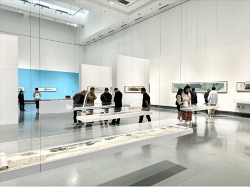 畫(huà)展現(xiàn)場(chǎng)。主辦方供圖