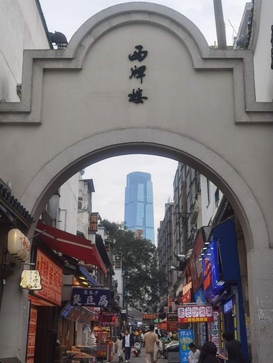 10月25日，太平老街街景。（本報記者 常雯宜攝）