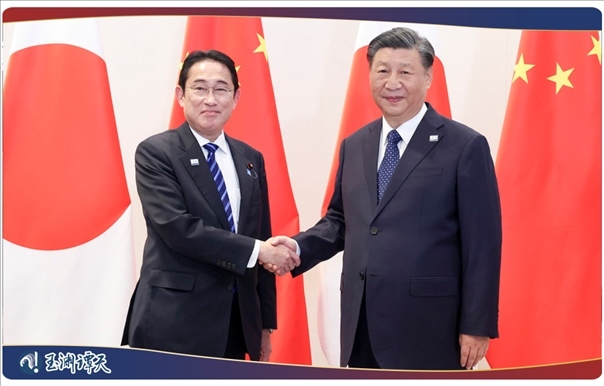 ｜｜習(xí)近平主席會見日本首相岸田文雄