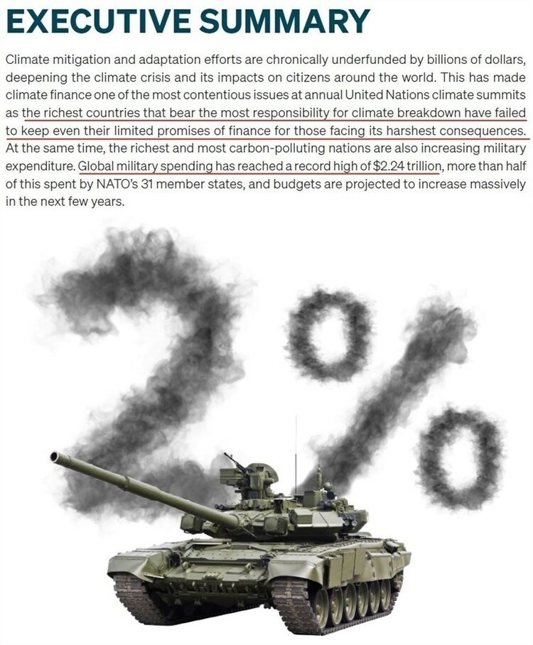 看看北約的“碳足跡”，就知道西方的氣候承諾有多扯