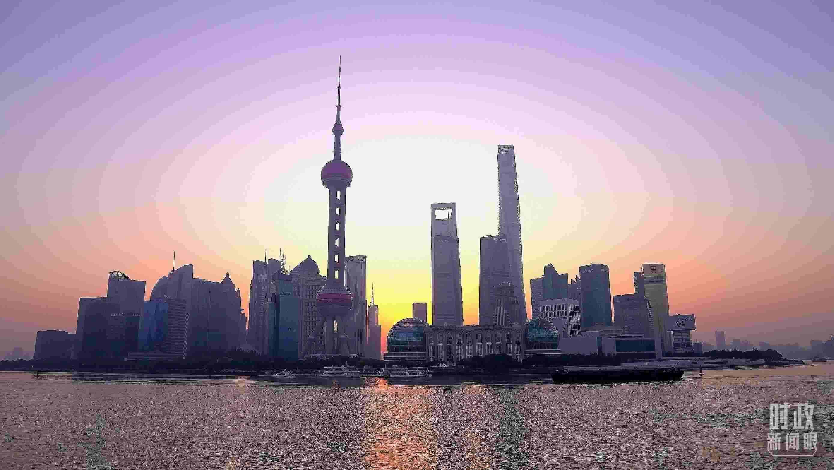 △上海。（總臺(tái)央視記者劉琦拍攝）