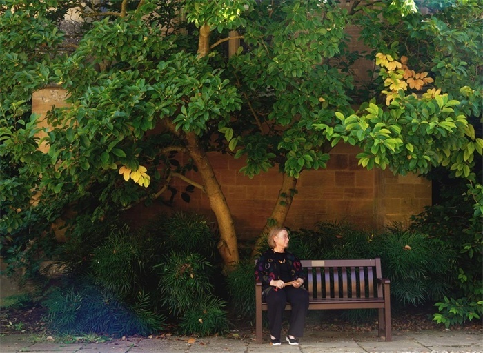 羅森在牛津大學(xué)墨頓學(xué)院。葛大龍攝