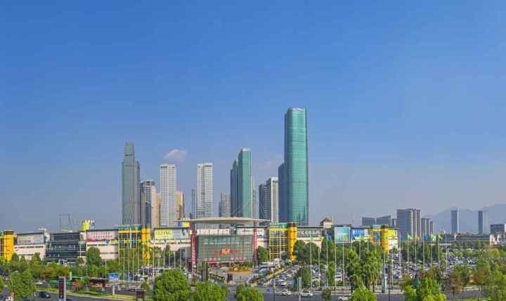 義烏城市風(fēng)貌。義烏市委宣傳部供圖