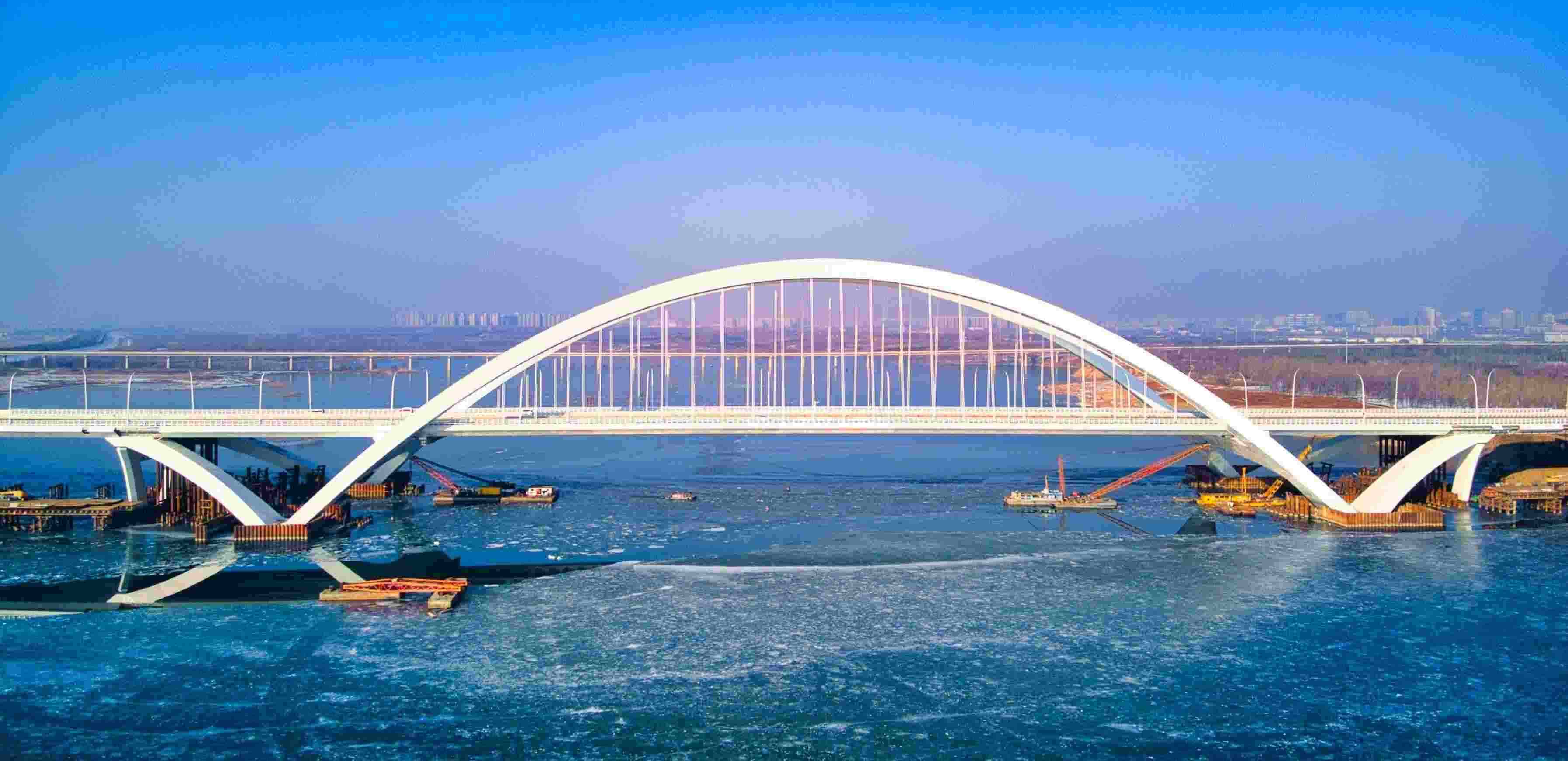 開通后的京雄大橋。受訪方供圖