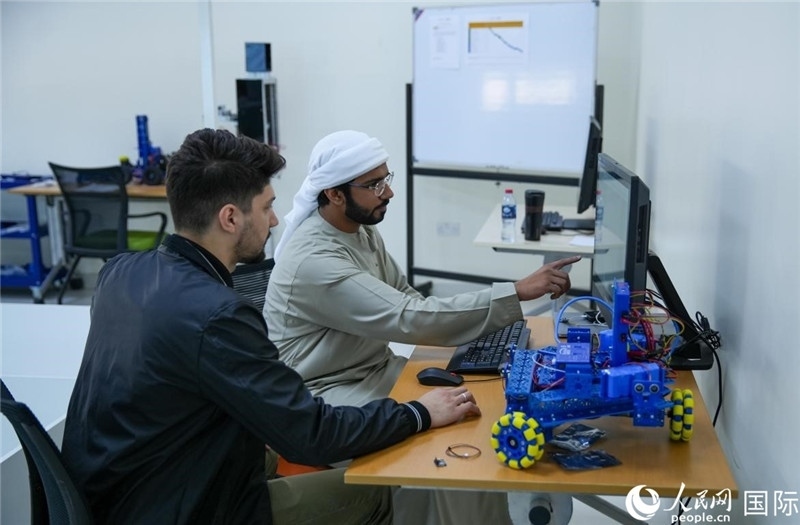 培訓(xùn)中心展示。人民網(wǎng)塔里克·易卜拉欣攝