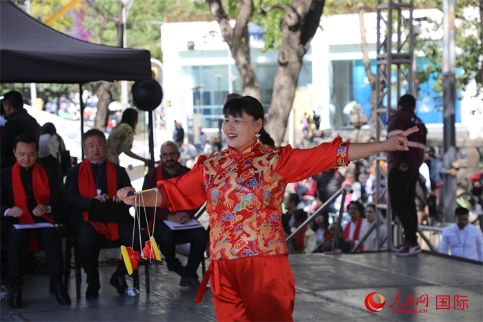 活動現場。人民網 Ernesto Domínguez攝