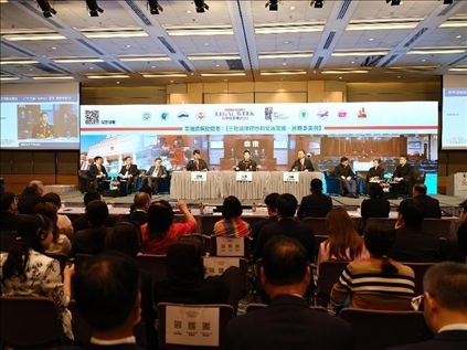 2023香港法律周，粵港澳三地聯(lián)合模擬庭審民商事案例，交流互鑒法律程序等問(wèn)題。