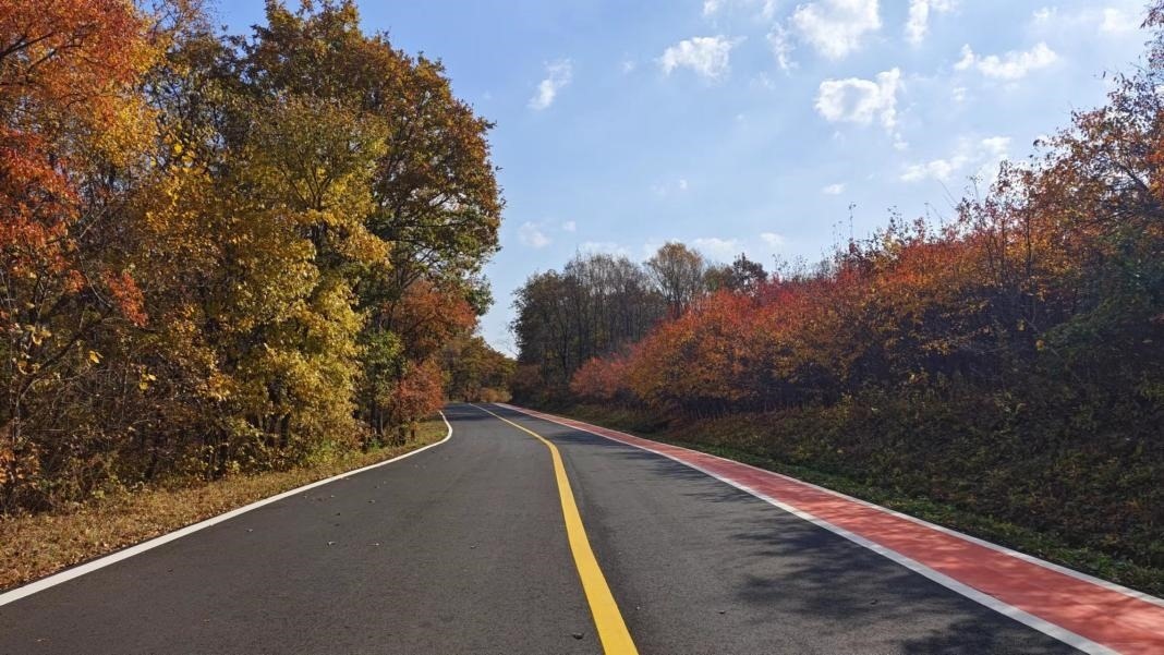 九臺(tái)區(qū)圍繞紅色文化、冰雪資源、特色民宿，進(jìn)一步完善道路功能。九臺(tái)區(qū)委宣傳部供圖