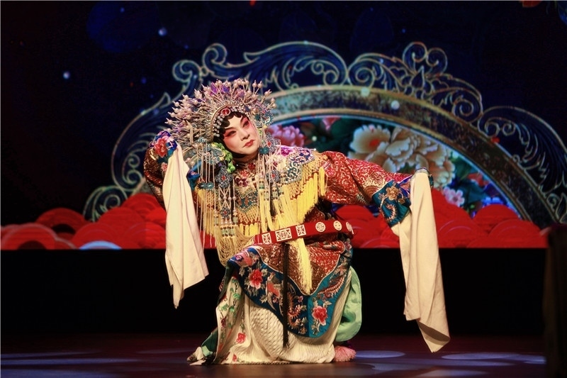 2024年“四海同春”慰?jī)S訪演團(tuán)亞太團(tuán)新西蘭惠靈頓演出現(xiàn)場(chǎng)。圖片由陸欣讌、孟韜、葉勇提供