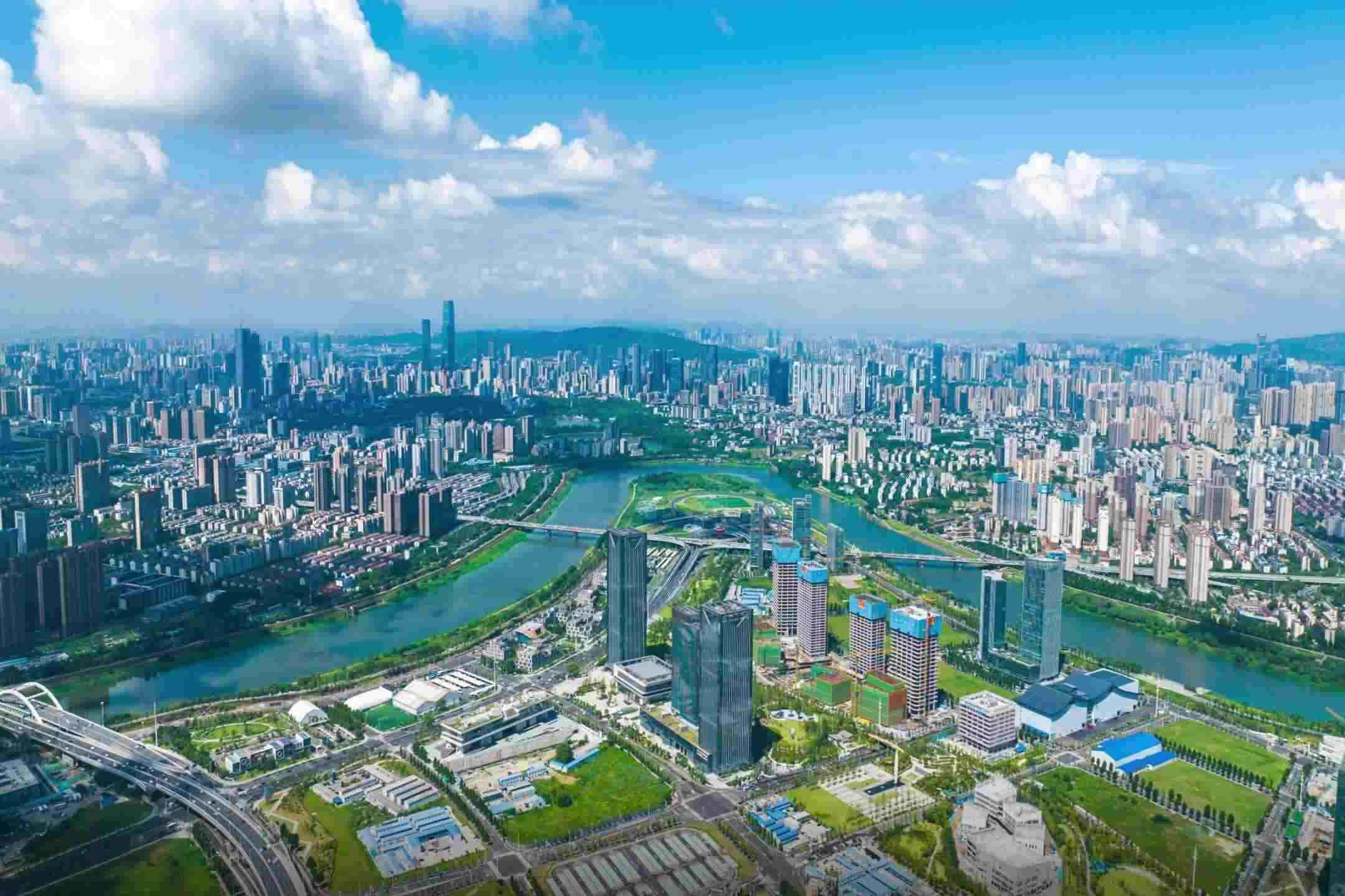 △ 圖為湖南馬欄山視頻文創(chuàng)產(chǎn)業(yè)園。