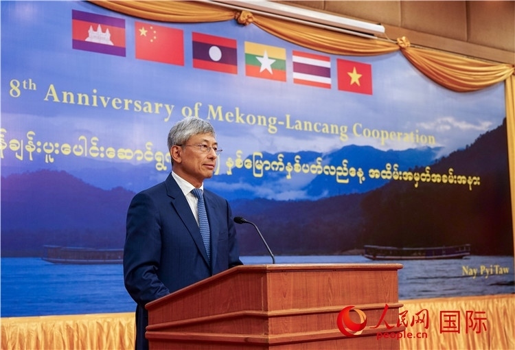 陳海大使致辭。人民網(wǎng)記者 謝佳君攝