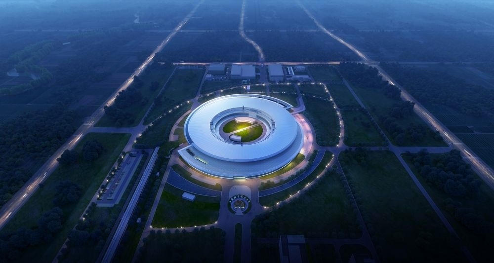 這是合肥先進(jìn)光源效果圖。