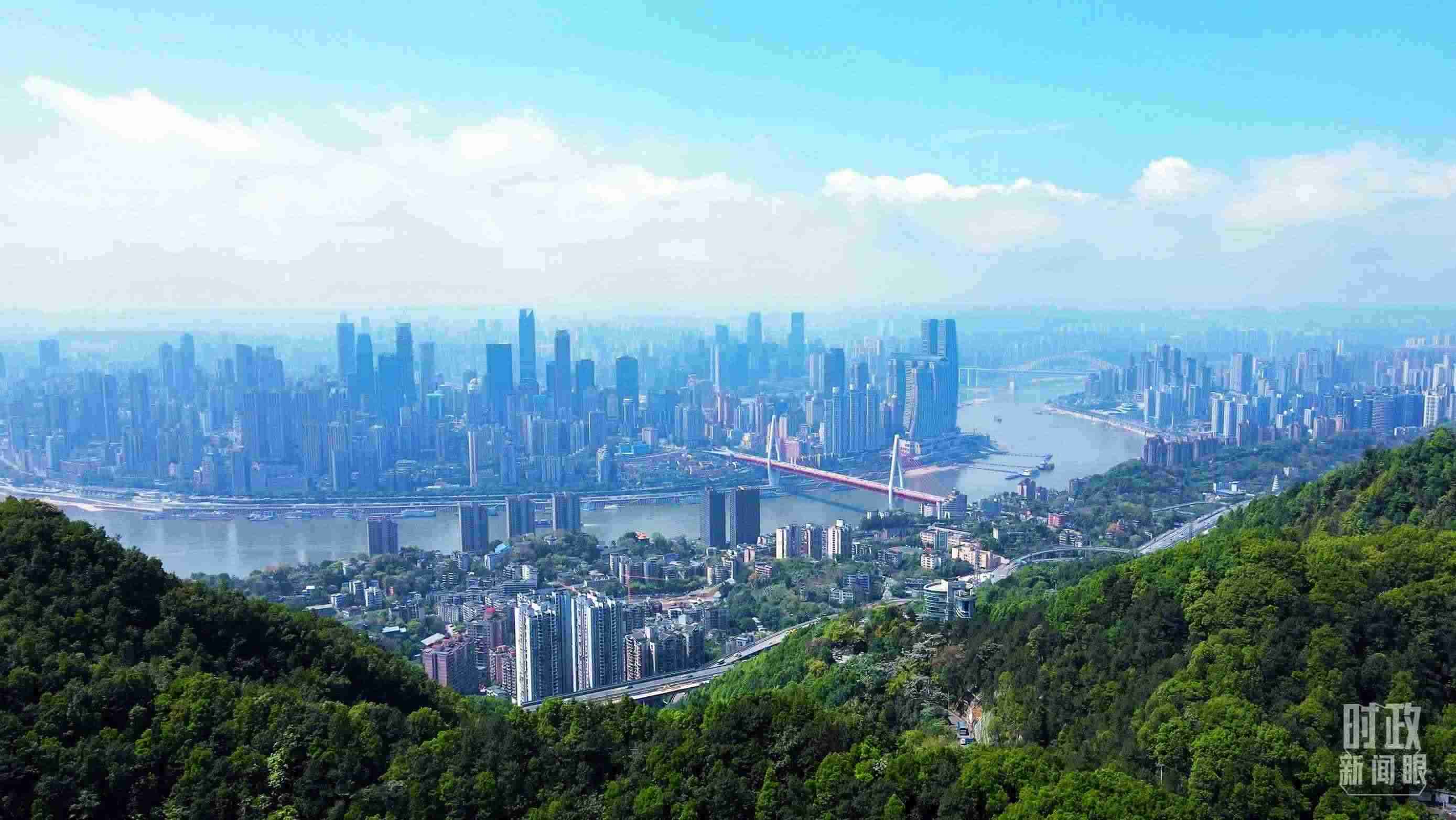 △重慶。（總臺記者謝鵬拍攝）