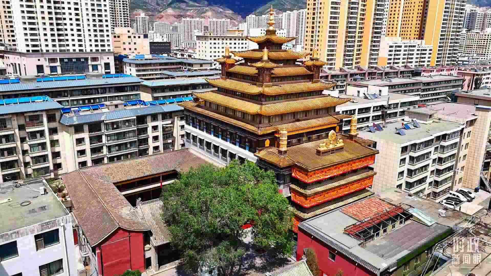 △宏覺寺。（總臺記者馬志原拍攝）