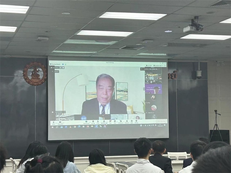 傅增有教授講座。