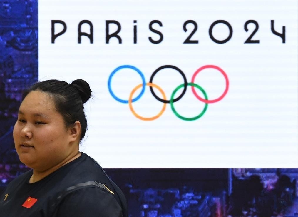 5月10日，國家隊選手李雯雯在訓練中。新華社記者 侯昭康 攝