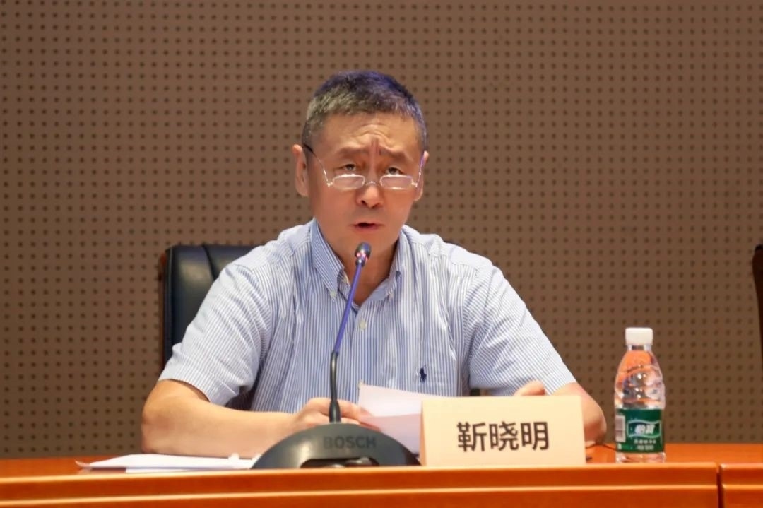科技外交專(zhuān)家委員會(huì)主任委員、科技部國(guó)際合作司原司長(zhǎng)靳曉明致辭。主辦方供圖