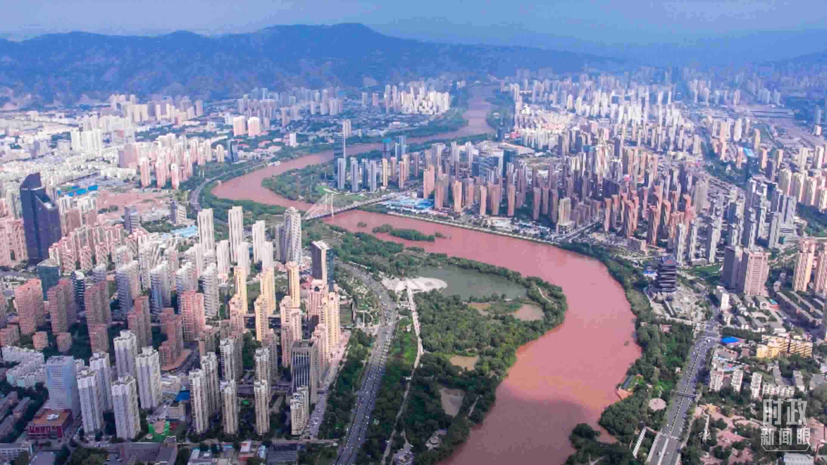 △蘭州。（總臺(tái)央視記者范凱拍攝）