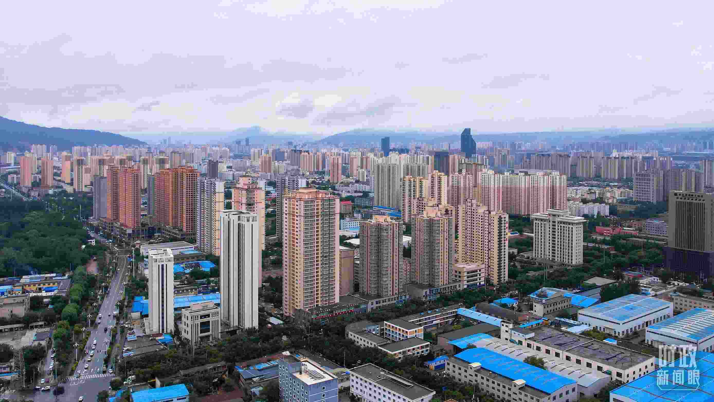 △蘭州。（總臺(tái)記者馬凌峰拍攝）