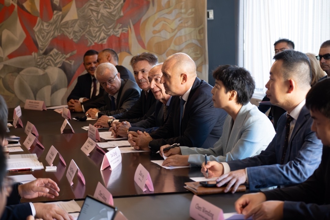 會(huì)議現(xiàn)場。中國駐保加利亞大使館供圖。