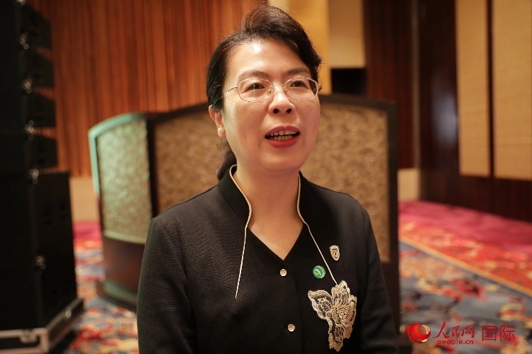 北京外國語大學(xué)亞洲學(xué)院院長、中國馬來研究中心主任蘇瑩瑩教授接受人民網(wǎng)采訪。人民網(wǎng) 王婧攝