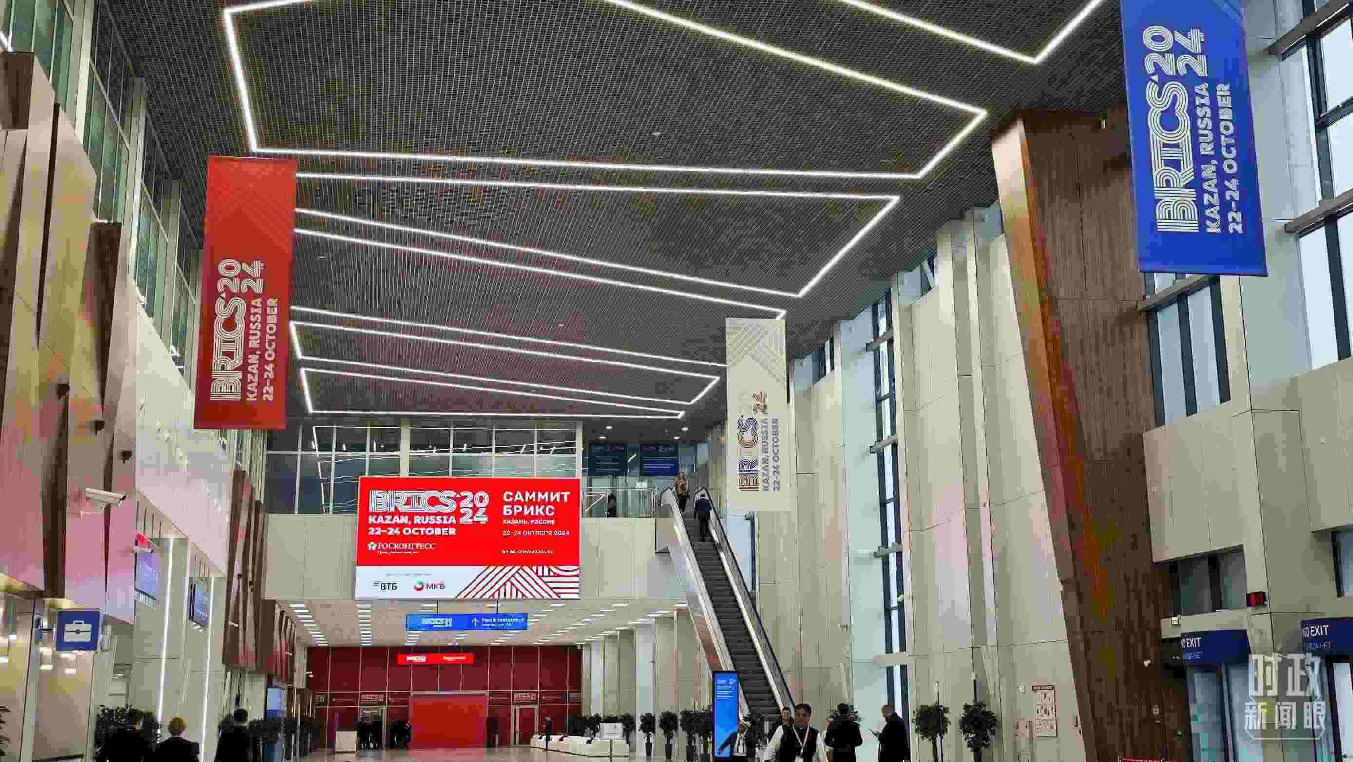 △ 喀山會(huì)展中心。（總臺(tái)記者高鑫翼拍攝）