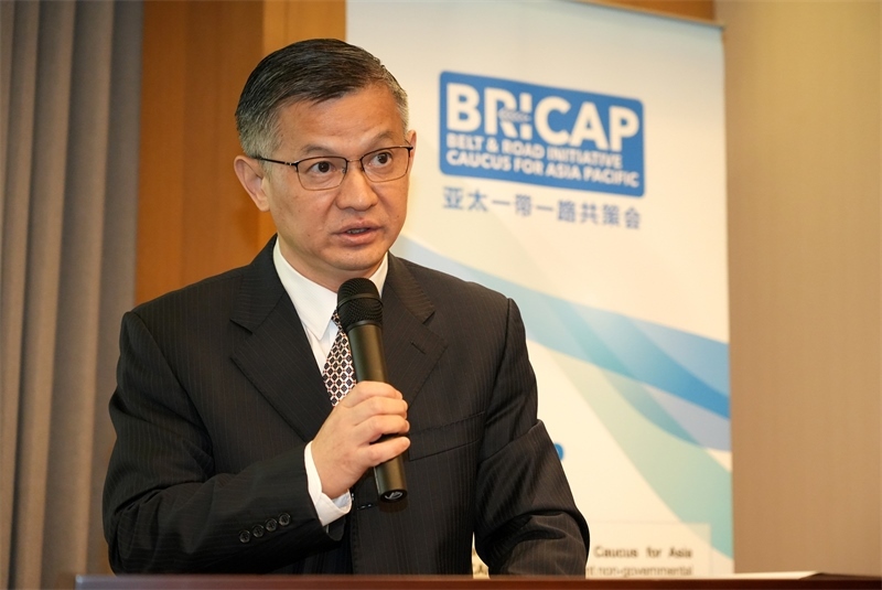 鄭學(xué)方作主旨演講。主辦方供圖