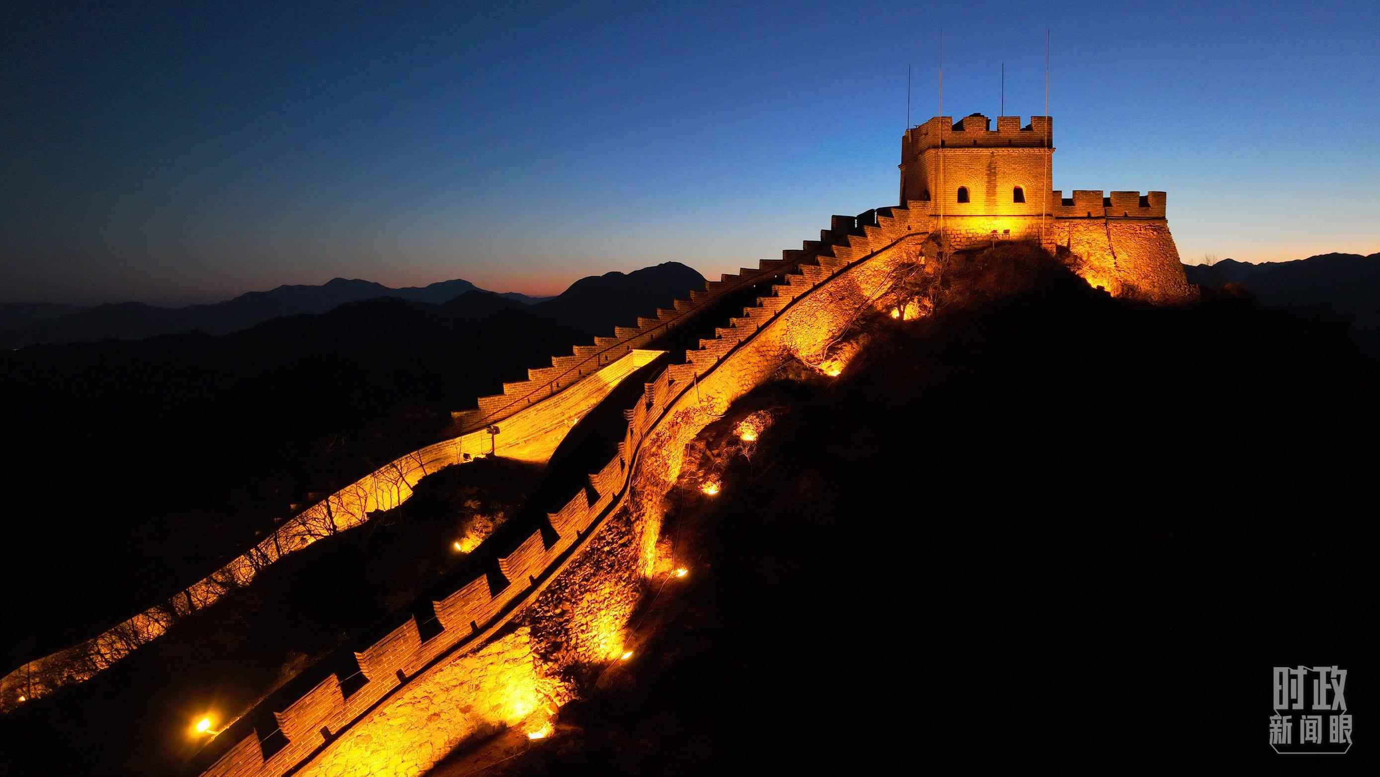 △北京居庸關(guān)長城。（總臺央視記者范凱拍攝）