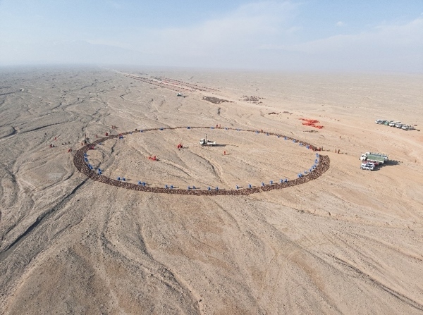 無(wú)線節(jié)點(diǎn)儀器檢測(cè)現(xiàn)場(chǎng)。受訪者供圖