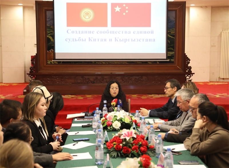 活動(dòng)現(xiàn)場(chǎng)。中國(guó)駐吉爾吉斯斯坦使館供圖