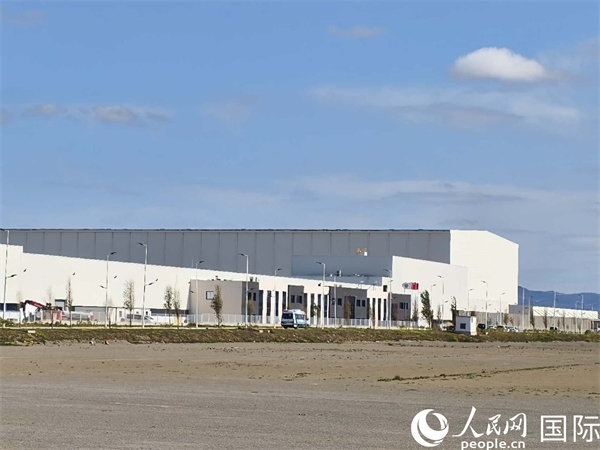科技城內(nèi)已經(jīng)建成的工廠。人民網(wǎng)記者 黃培昭攝