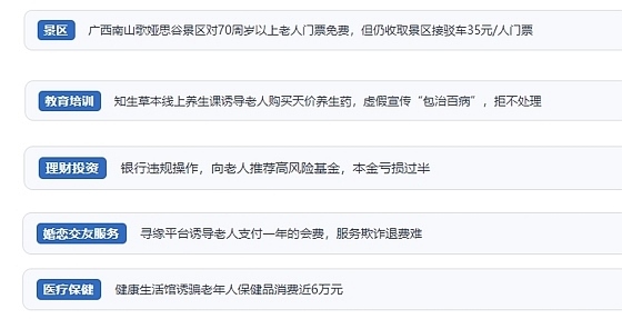 網(wǎng)友在“人民投訴”平臺(tái)反映涉銀發(fā)消費(fèi)相關(guān)糾紛。（“人民投訴”用戶投訴截圖）