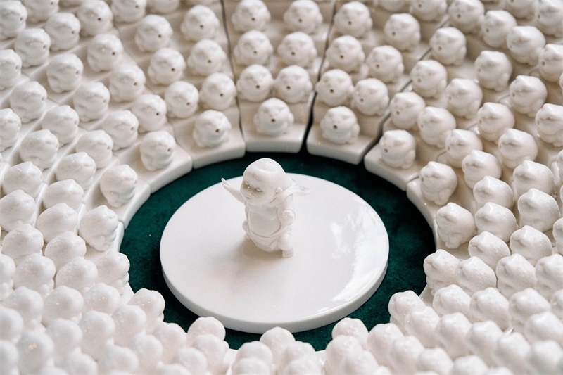 倫敦手工周中國館展品。楊浩鵬攝