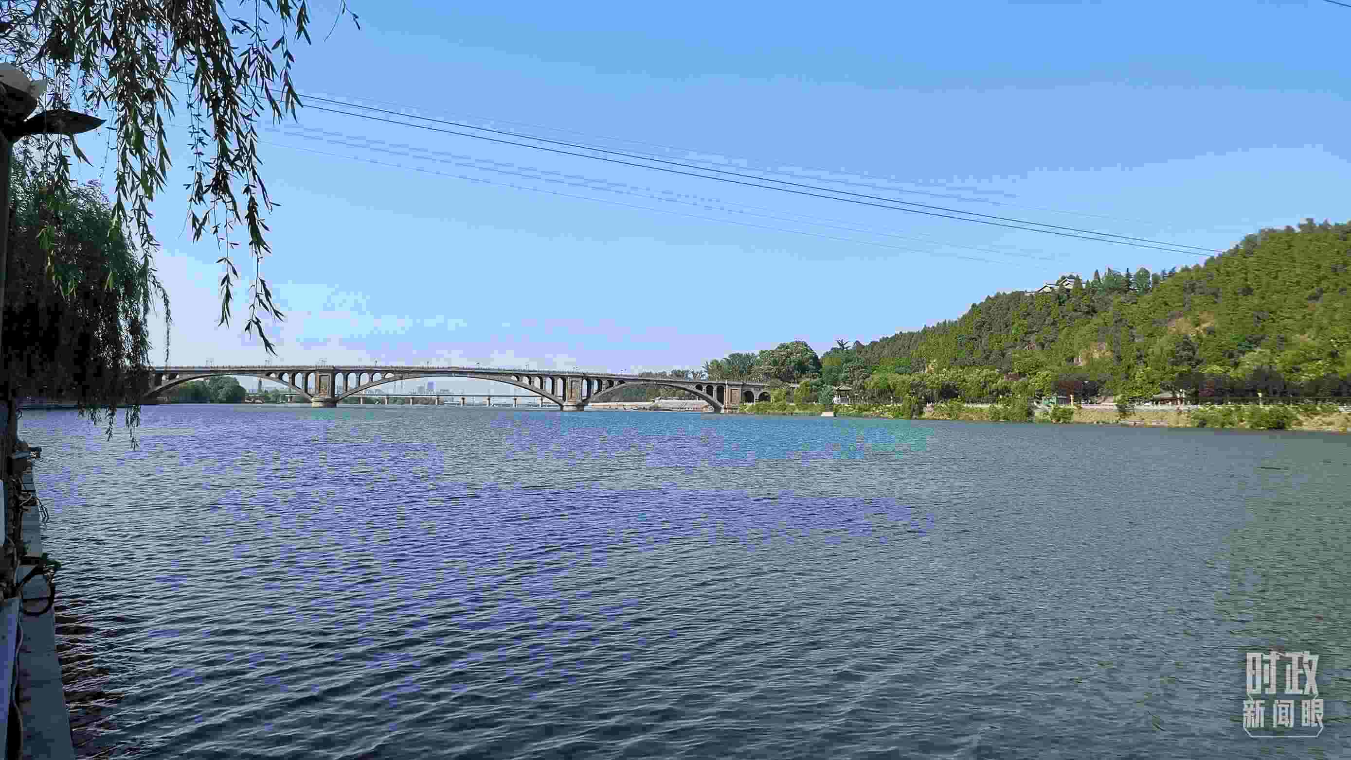 △伊河。（總臺央視記者范一鳴拍攝）