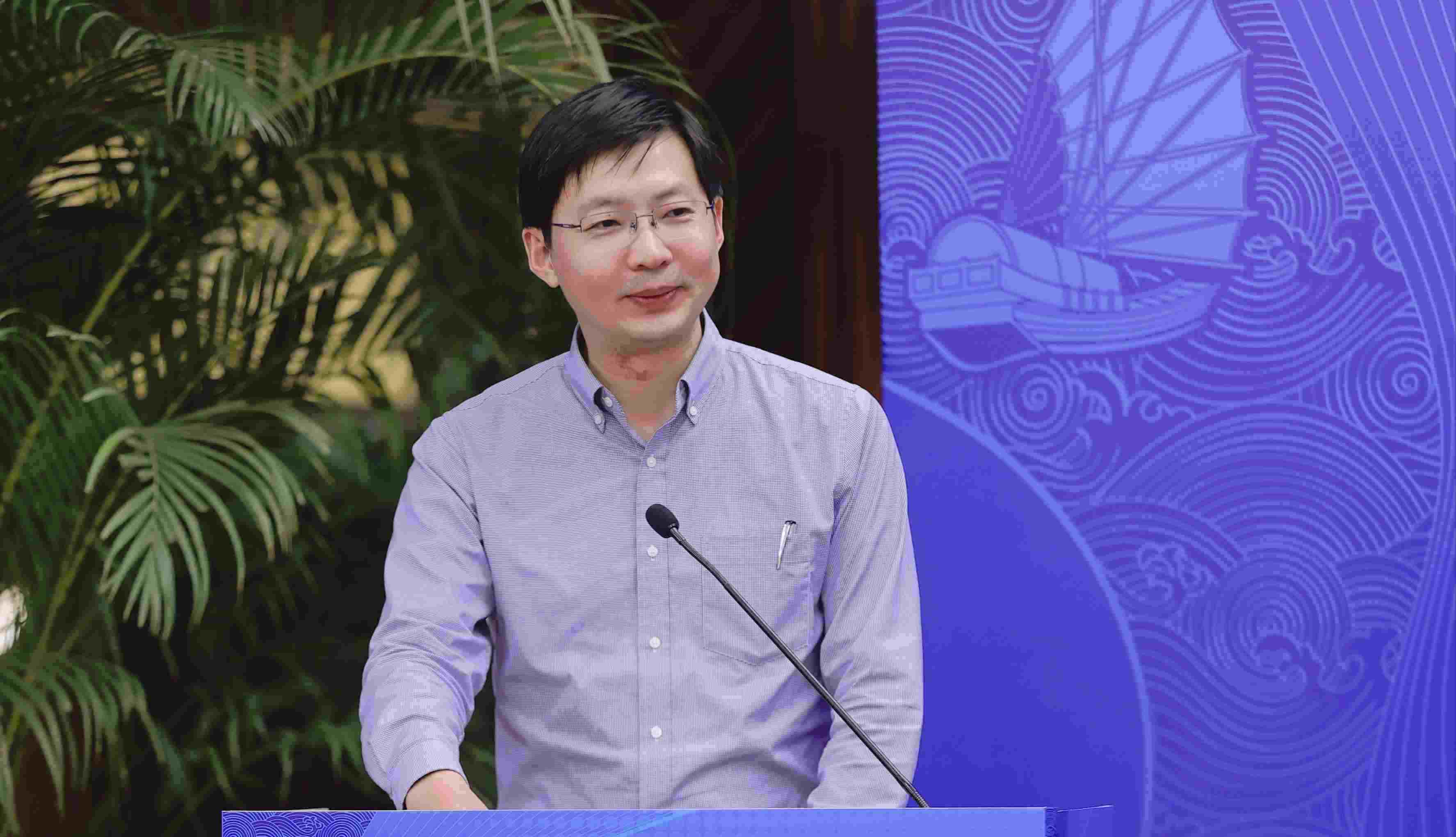 上海國(guó)際問題研究院王玉柱研究員。受訪者供圖